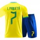 Prima Maglia Brasile Mondiali 2022 Lucas Paquetá 7